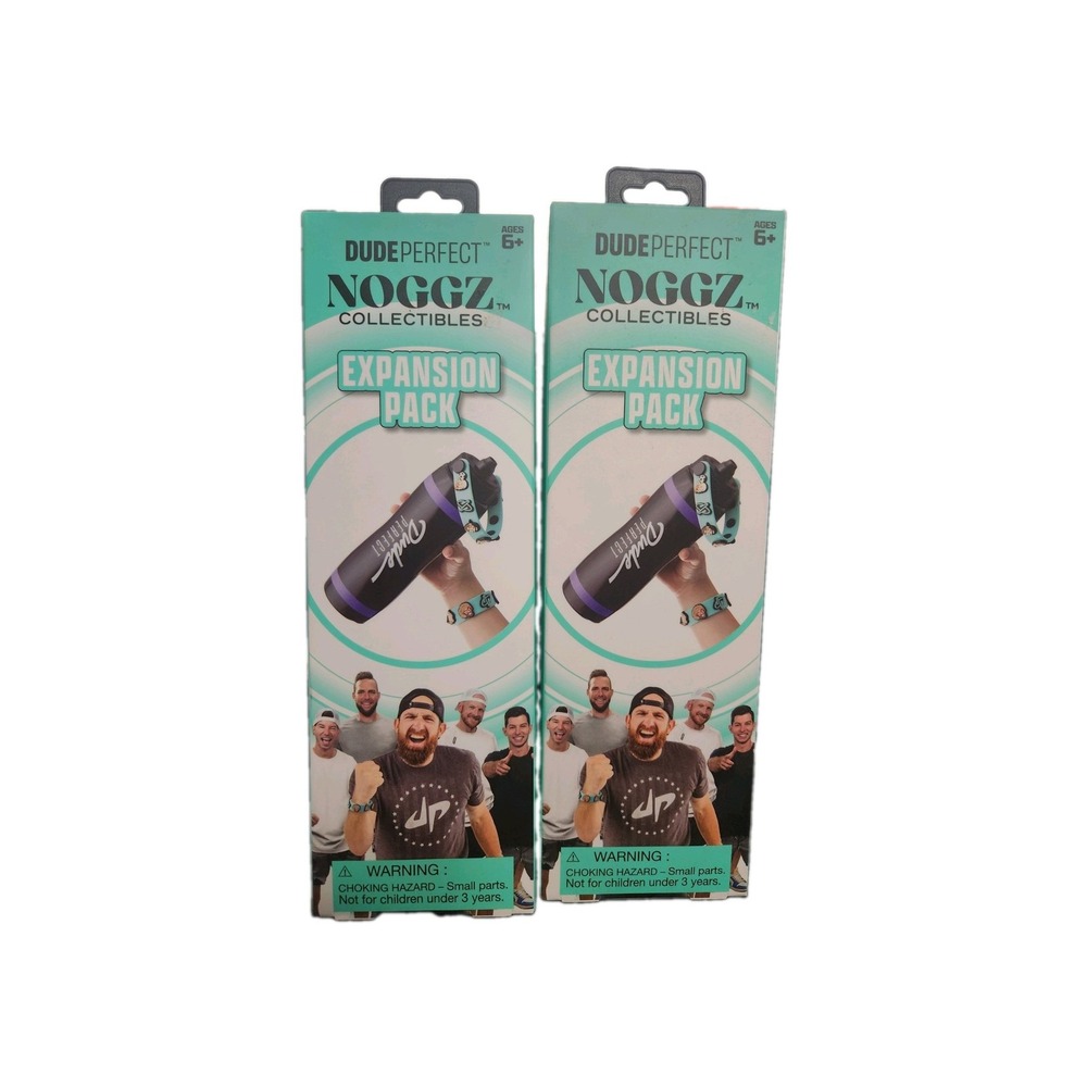 2 Dude Perfect Noggz Collectibles Expansion Pack Charms Accessories New